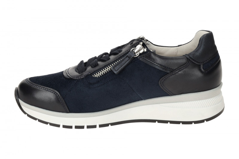 Gabor comfort Schuhe Sneaker blau K-Weite 46.308.66