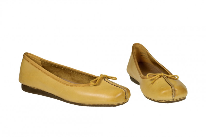 Clarks Freckle Ice Ballerina gelb 20358941