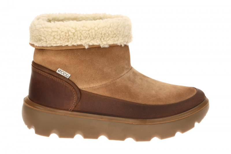 ecco Glacia Winter Schlupf Stiefelette braun Wasserdicht 243313