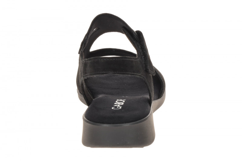 Gabor Sandalen schwarz Nubuck 82.803.47