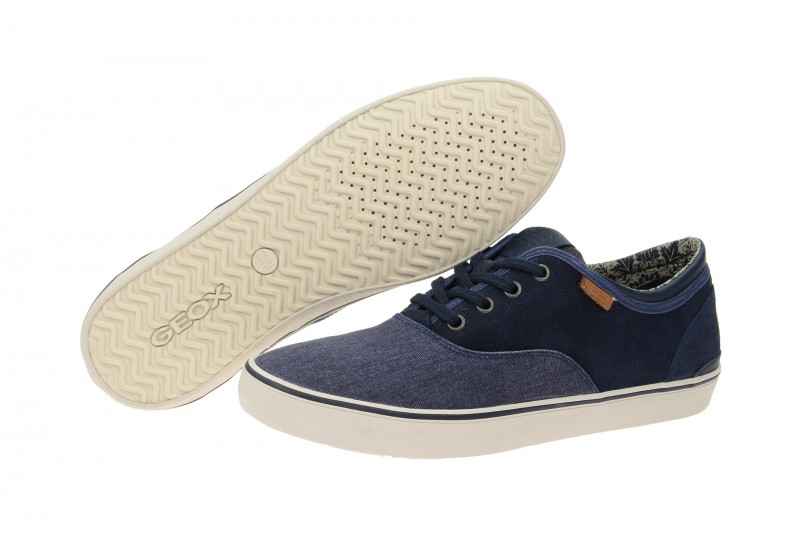 Geox Smart Schuhe blau navy canvas U62X2B