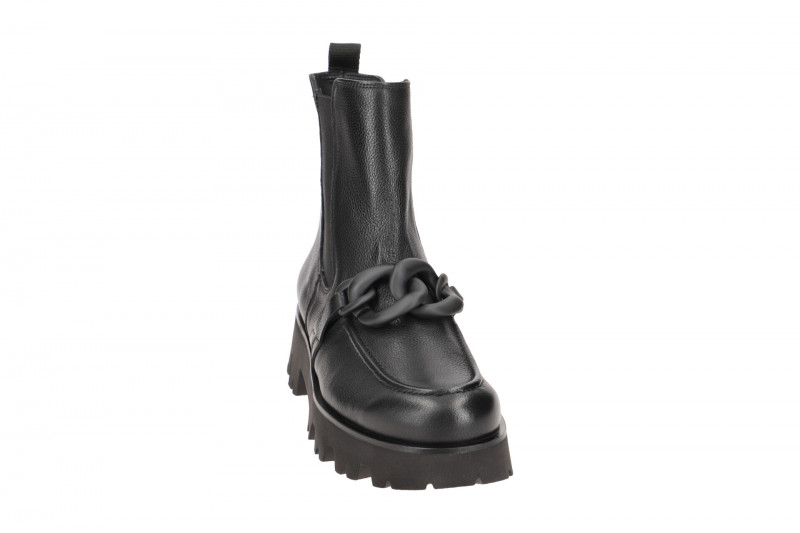 Paul Green Plateau Stiefelette schwarz Kette 9043