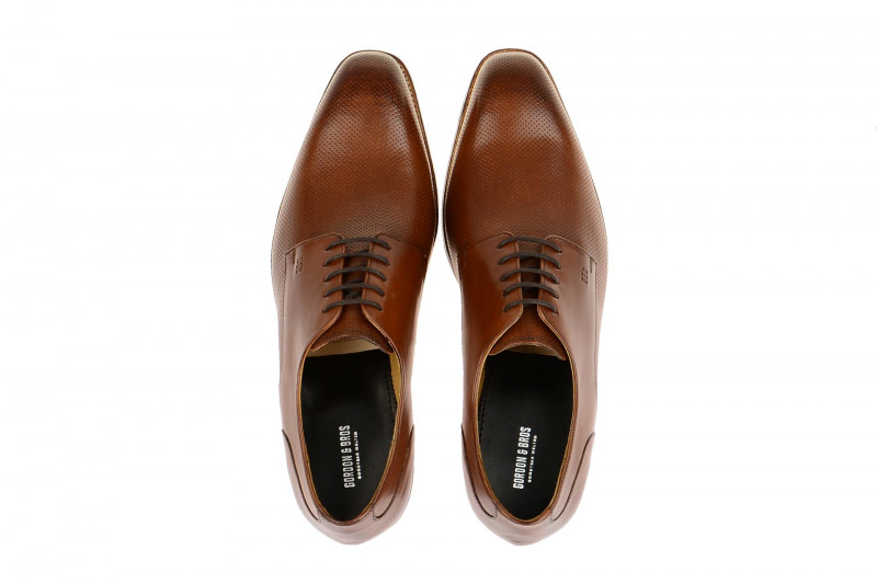 Gordon & Bros Schuhe Milan braun perforiert 4374-I