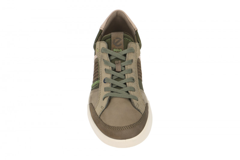 Ecco Collin Schnür Schuhe grün grau