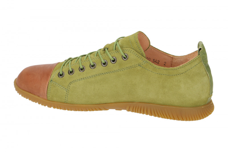Think Hauki Schnür Schuhe grün braun 779