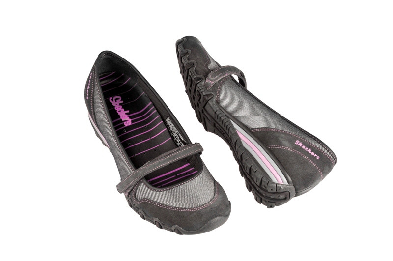 Skechers Sassy Too Slipper grau 21183/SLT