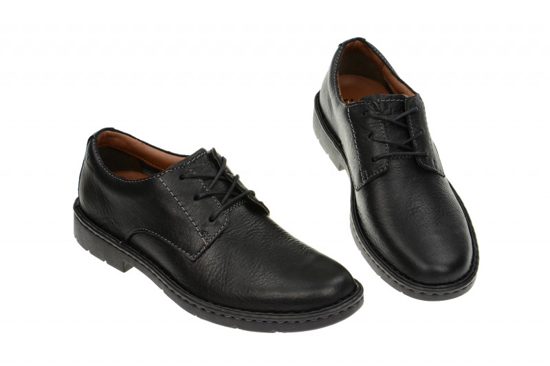 Clarks Stratton Way Schuhe schwarz 26102520 7