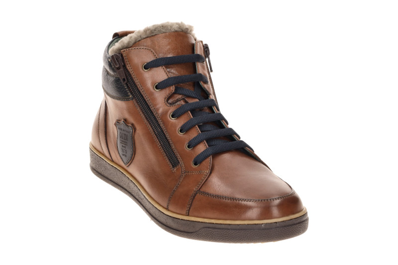 Galizio Torresi Winter Stiefelette braun Lammfell 323368