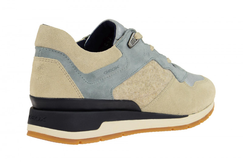 Geox Sneaker Schuhe Shahira beige blau