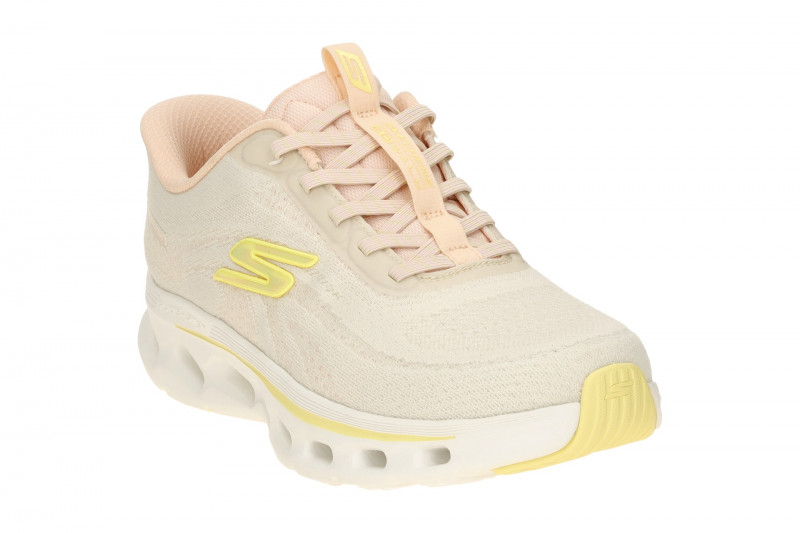 Skechers Go Walk Gliede Step Slipper beige rosa SLIP-IN 125144
