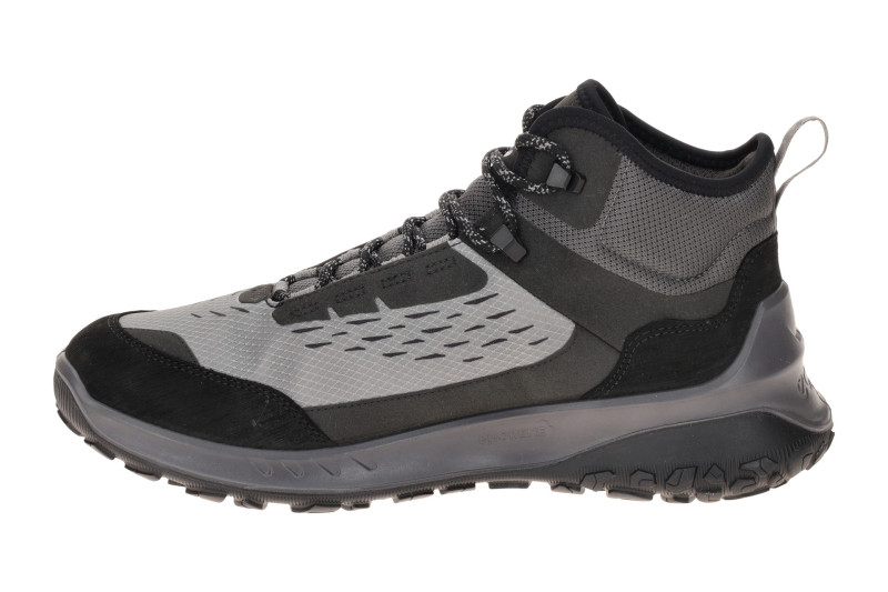 Ecco Ult-Trn Mid Schuhe Sneaker grau schwarz Waterproof 824374