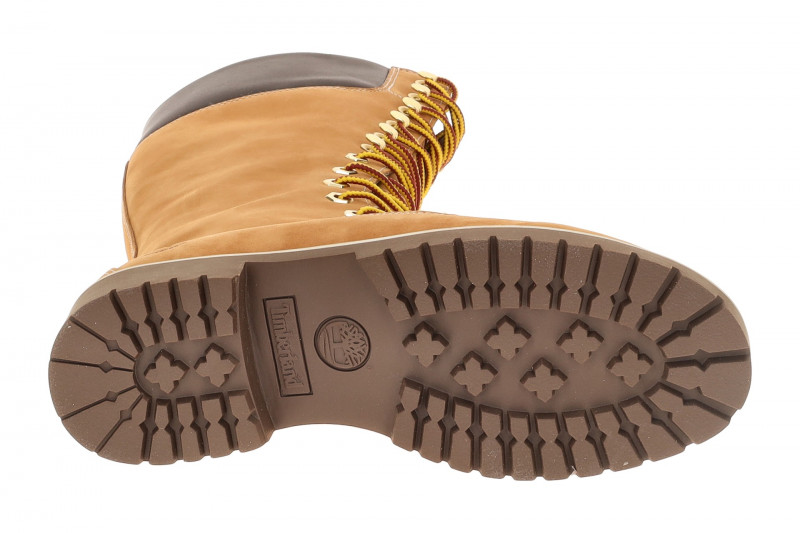 Timberland Premium Schaftstiefel 14 Inch Damen gelb Wasserdicht