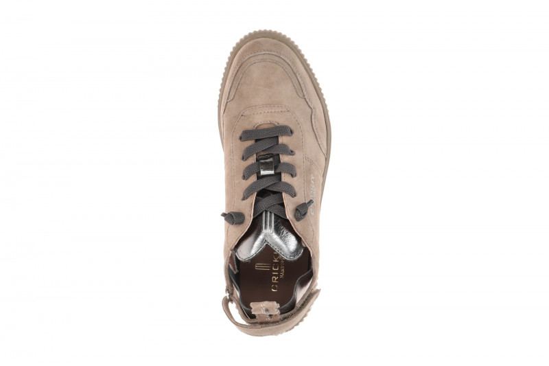 CRICKIT Paria Stretch Sneaker beige grau metallic