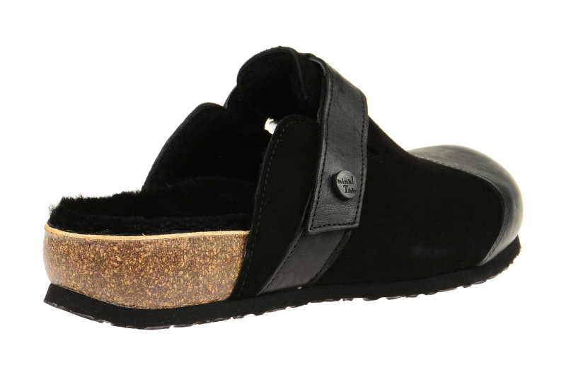 Think Julia Clogs schwarz Pantolette 7-87349-09