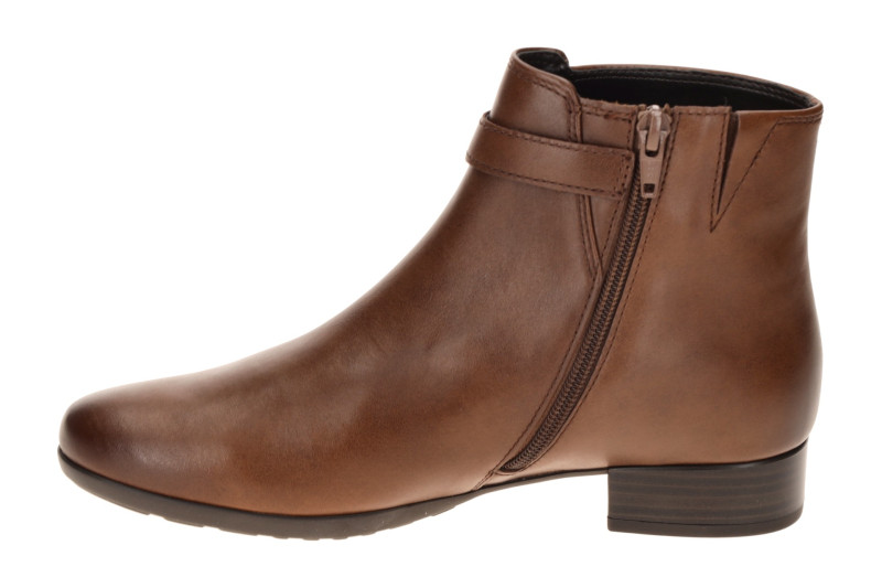 Gabor Stiefelette braun saddle H-Weite Schnalle 8031.01.003
