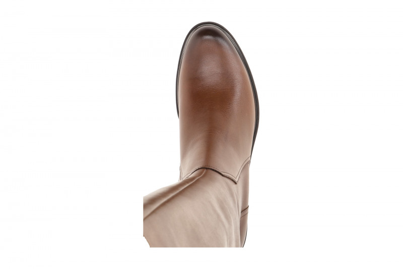 Caprice Lang Schaftstiefel braun cognac Leder 25513