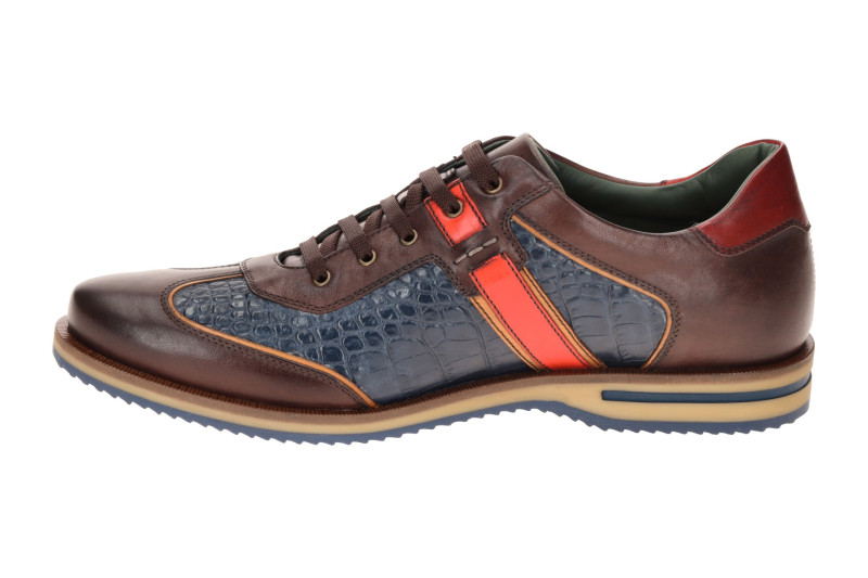 Galizio Torresi Schuhe braun moro Reptil 312938