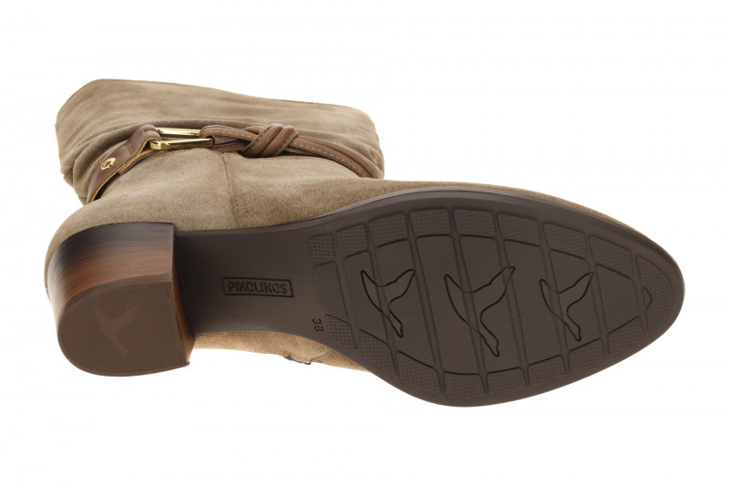 Pikolinos Zamora Stiefel grau taupe gerafft W0E-9787SEC1