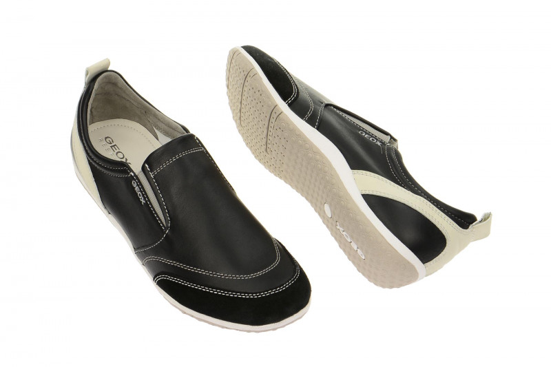 Geox Vega Slipper schwarz D5209B