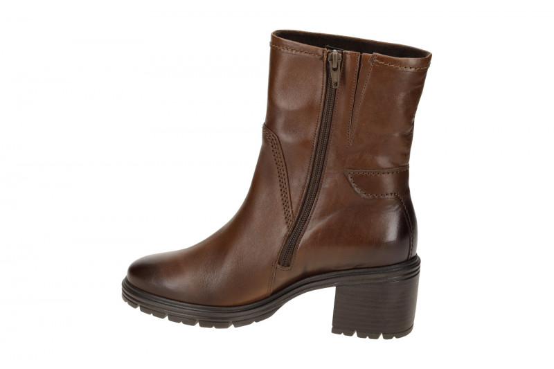 Gabor Stiefelette braun Glattleder G-Weite 32.840.55