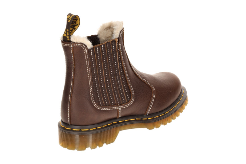 Dr. Martens 2976 Leonore Stiefel Chelsea-Boot braun Warmfutter