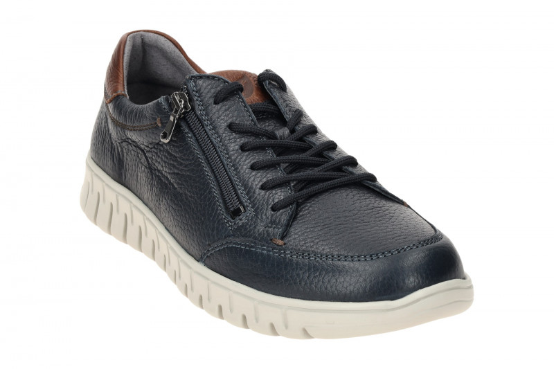 Waldläufer Baldo Schuhe Sneaker blau H-Weite 907002