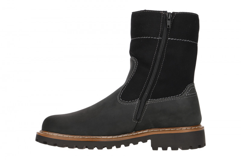 Josef Seibel Chance Winter Herren Schaft Stiefel schwarz