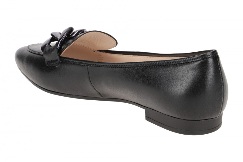 Gabor Ballerinas schwarz Nappa Deko-Kette 21.301.27