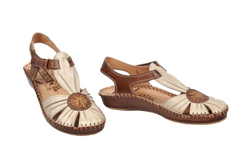 Pikolinos Vallarta Sandale in grau braun 655-8899