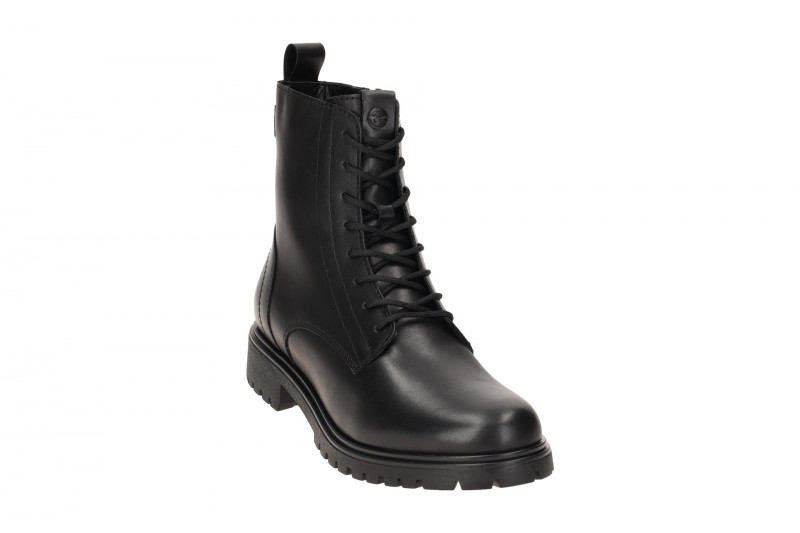 Tamaris Stiefel Boots schwarz Glattleder 25402