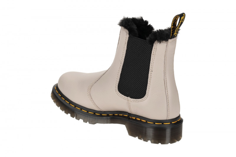 Dr Martens Leonore Stiefelette Chelsea-Boot grau Warmfutter 2976