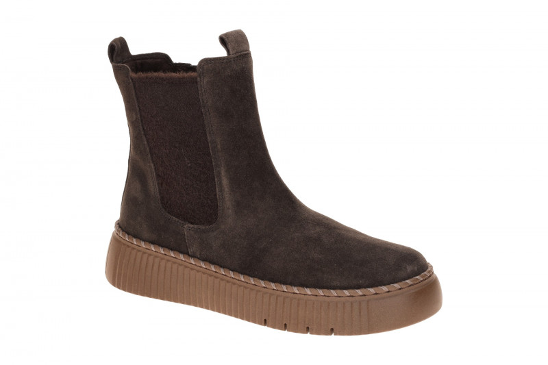 Gabor Stiefel braun Velour Plateau Boots 8014.01.004