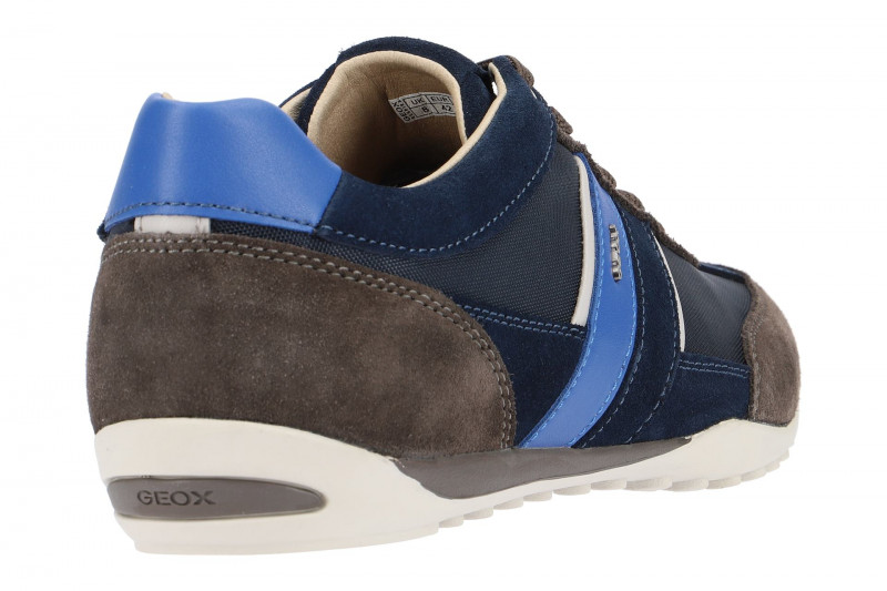 Geox Wells Schuhe blau grau U52T5C
