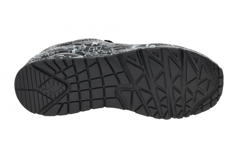 Skechers Uno Schuhe schwarz Vexx Doodle weiß 177972