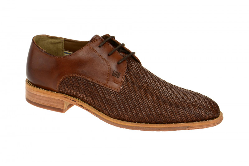 Gordon Bros Schuhe Lorenzo braun flecht S160746