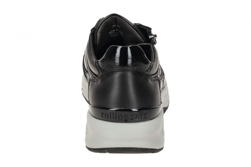 Gabor RollingSoft Schuhe schwarz Glattleder 06.896.57