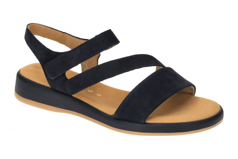 Gabor Sandale blau Nubuck Klett 82.733.36