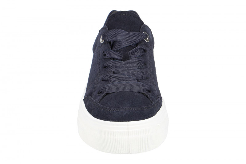 Legero Lima Plateau Schuhe blau Velour