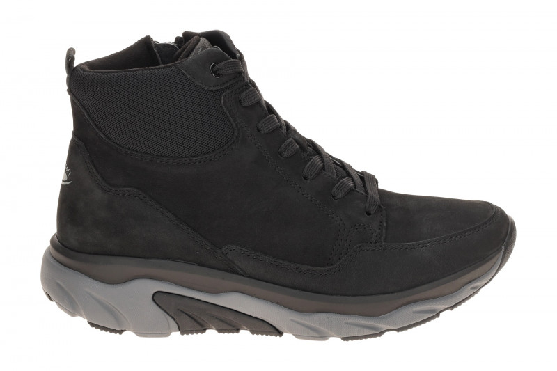 Gabor RollingSoft Stiefelette schwarz Nubuck Mesh 76.835.47