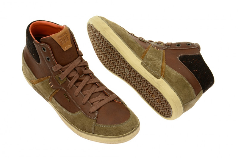 Geox Respira Box B Herren Stiefelette im braun mix - kaufen!