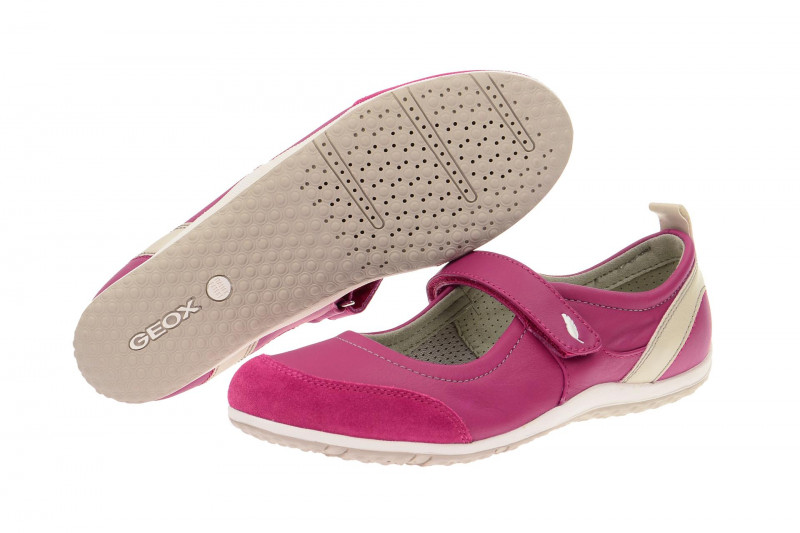 Geox Vega Ballerina pink Mary-Jane - D3202B 04322 C8002