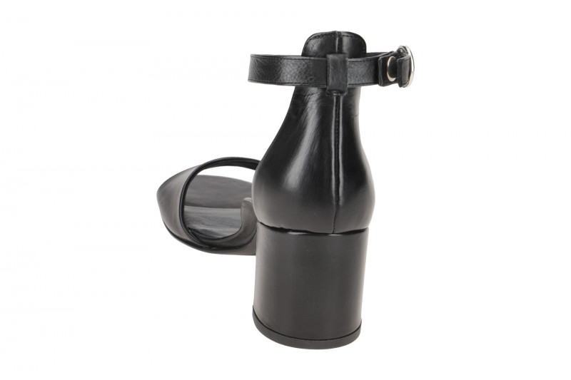 Paul Green Sandalette schwarz Glattleder 6062