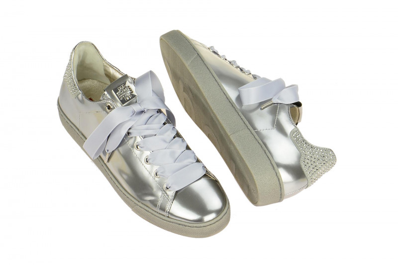 Högl Sneaker Schuhe silber Swarovski