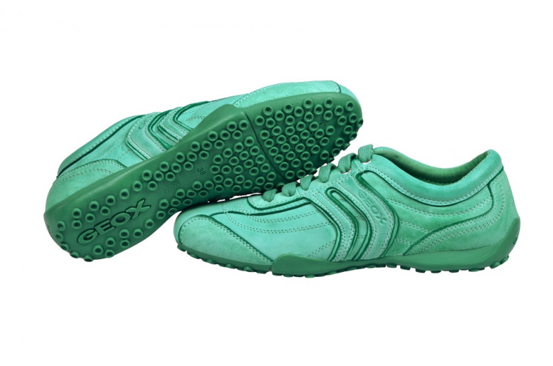 Geox Snake R Damenschuhe aqua grün D3212R