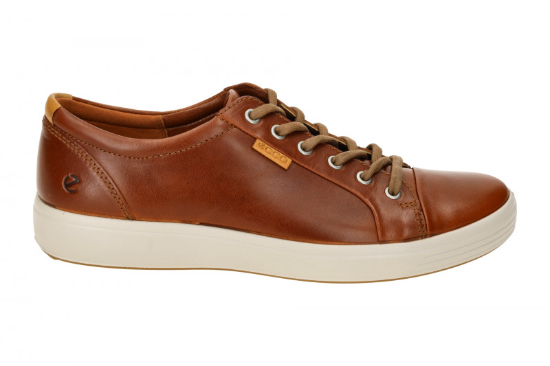 Ecco Soft 7 Schuhe braun cognac Herren