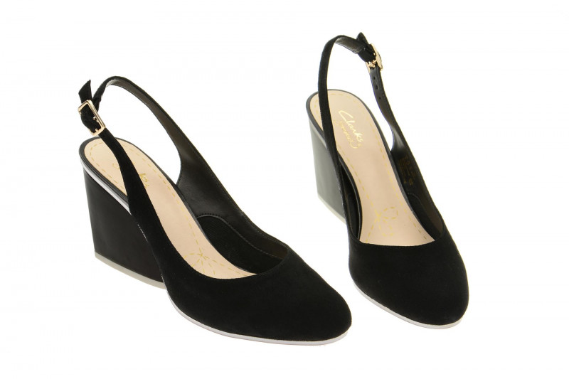 Clarks Demerara Sugar Damenschuhe schwarz
