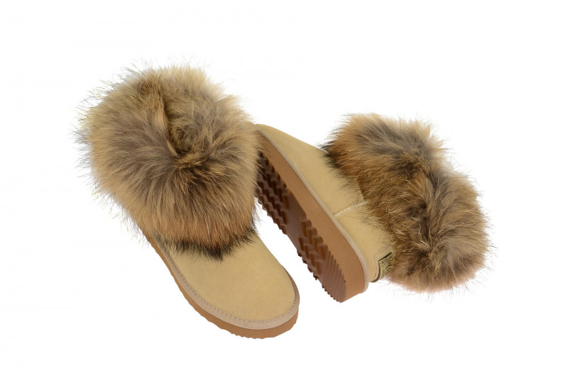 Oog Stiefel beige B054 08450