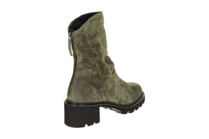 Paul Green Stiefelette grün Ankle Boots dünn gefüttert 8291