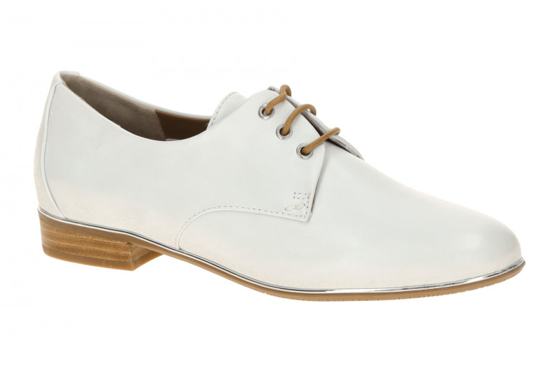 Everybody ALOE Schuhe weiß Glattleder silber Rahmen