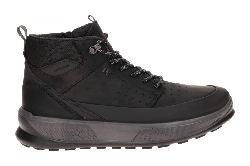 Ecco Byway Schuhe Stiefel schwarz Nubuck Waterproof 522864